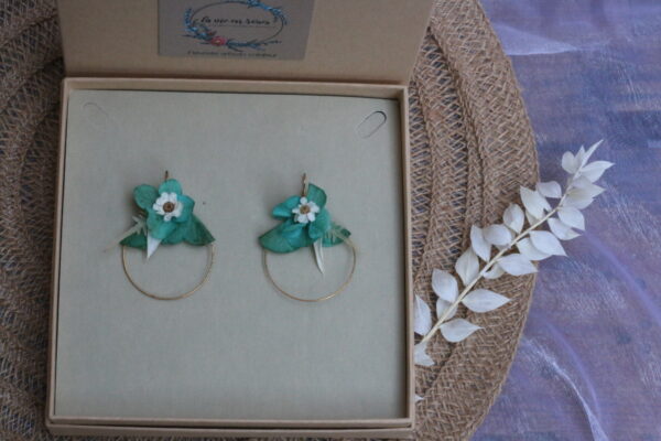 Boucles d'oreilles sur mesure "or"