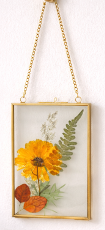 Cadre fleurs pressées | Fleur de Souci – Image 2