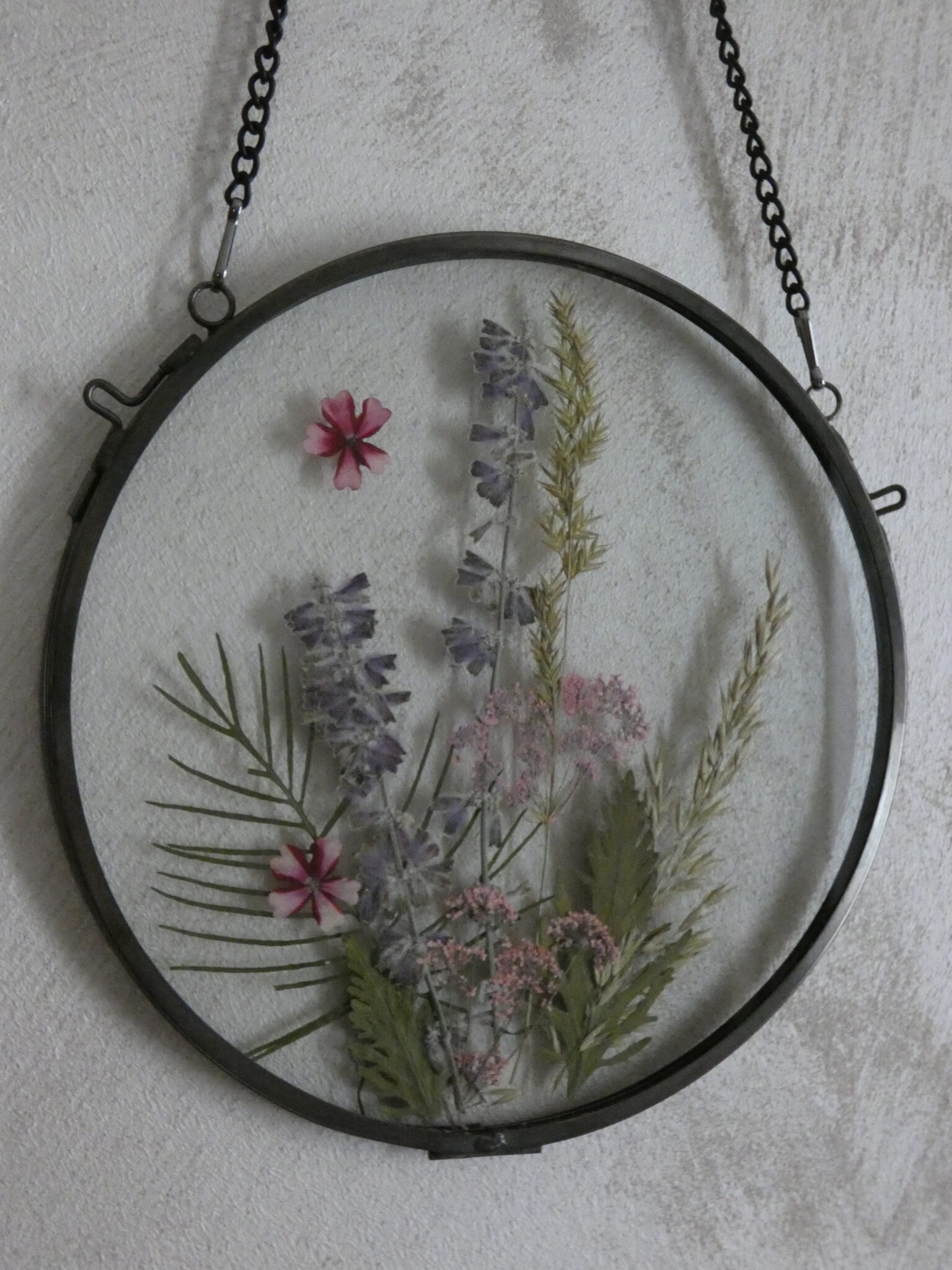 Cadre fleurs pressées "champêtre" – Image 2